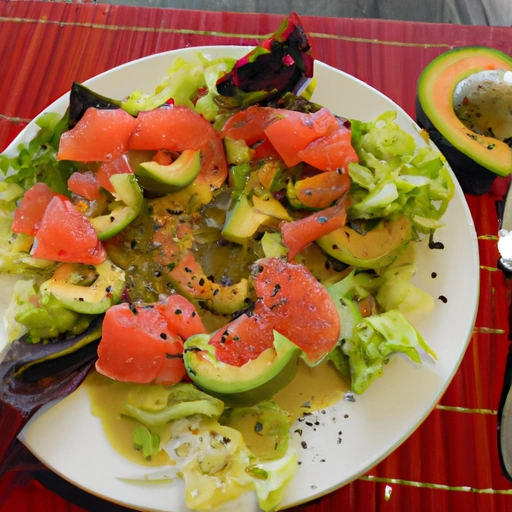 California Avocado/Grapefruit Salad