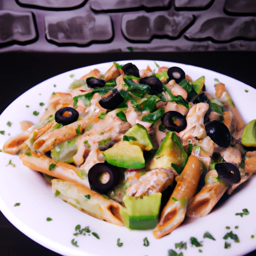 California Avocado Penne with Chicken