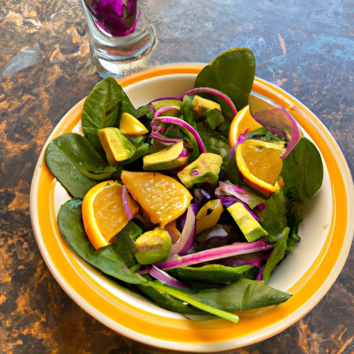 California Avocado Spinach Salad