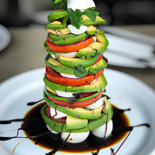 California Avocado Tower Salad