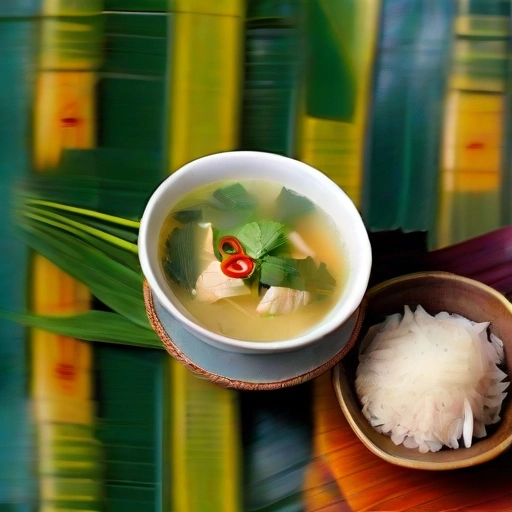 Kambodżańska zupa z trawą cytrynową
