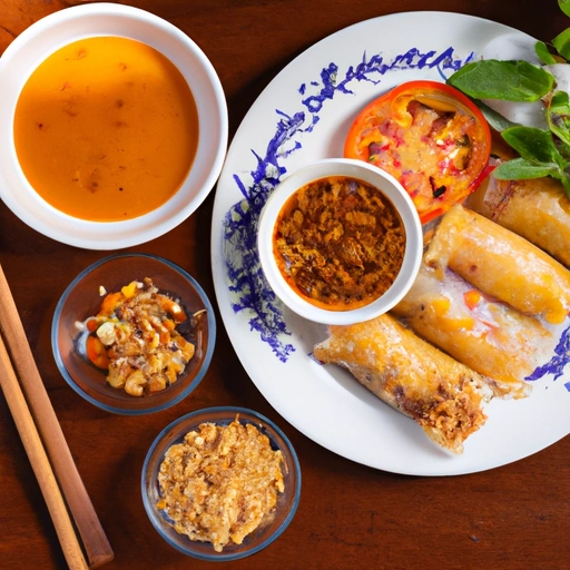 Cambodian-style Spring Rolls