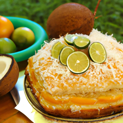 Ciasto Pomarańczowo-Kokosowe dla Kempingowiczów