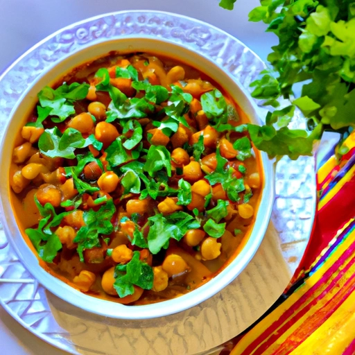 Capricorn Curried Garbanzo Beans