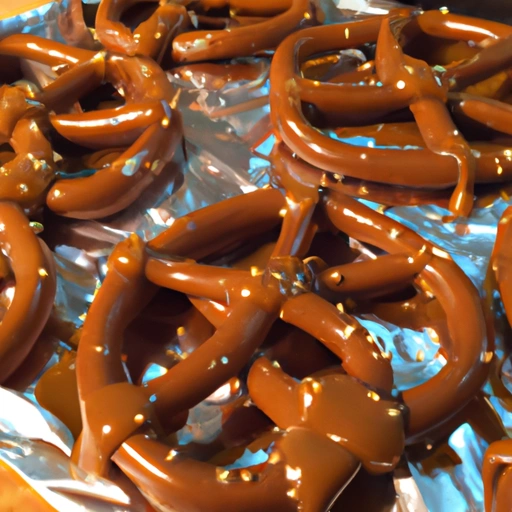 Caramel-dipped Chocolate-covered Pretzels