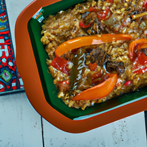 Carefree Baked Rice Creole