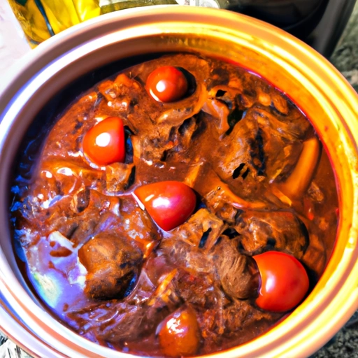 Carna Guisada in the Crock-pot