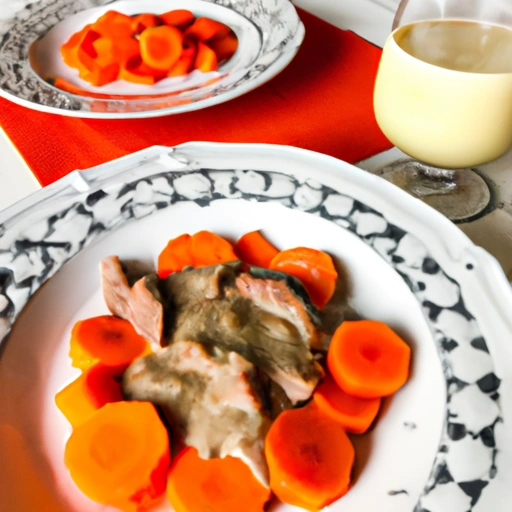 Carne con Salsa de Zanahorias - Meat with Carrot Sauce