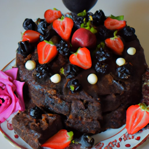 Ciasto czekoladowe z karobem