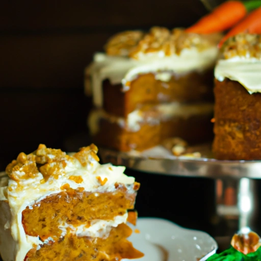 Carrot Cake and Cream Cheese Frosting