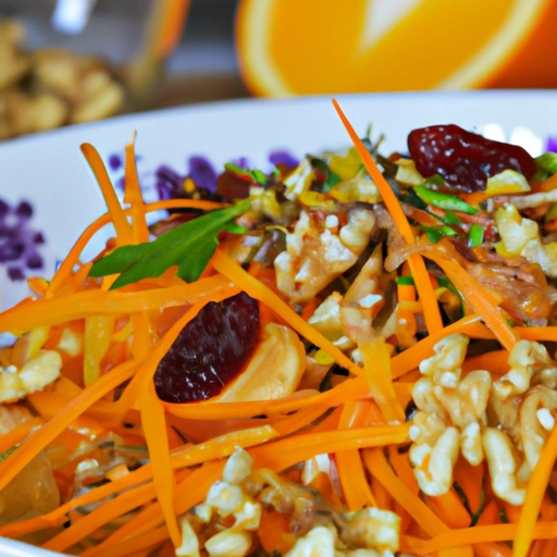 Carrot Walnut Salad