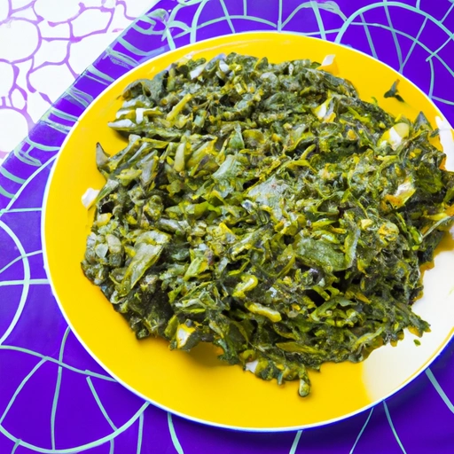 Cassava Leaves and Beans
