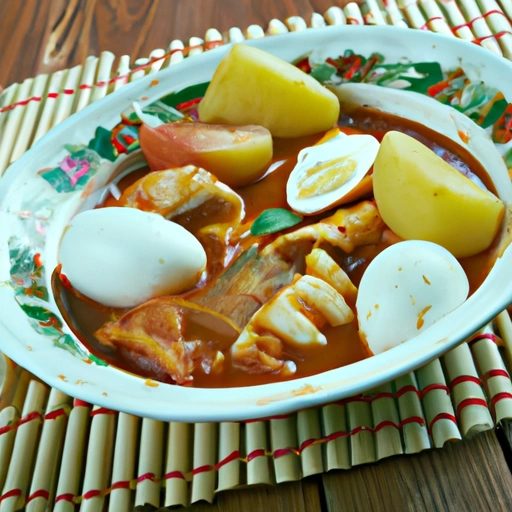 Catfish Stew with Eggs