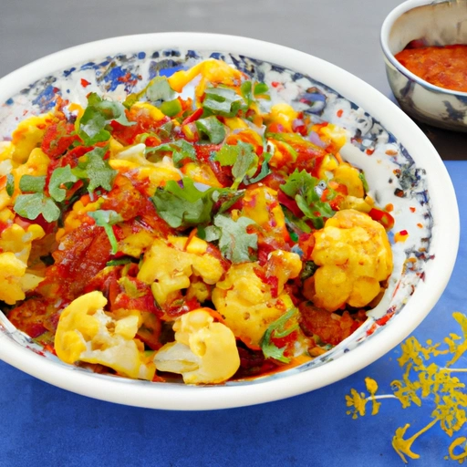 Curry z kalafiora i ziemniaków