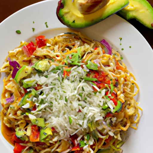 Charro Pasta with Avocado