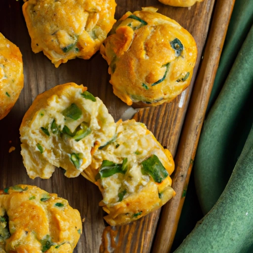 Cheddar &amp; Green Onion Biscuit Poppers