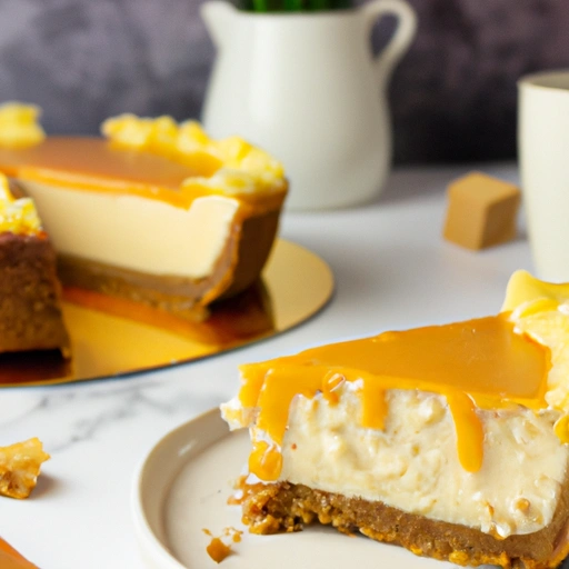 Cheddar and Beer Cheesecake