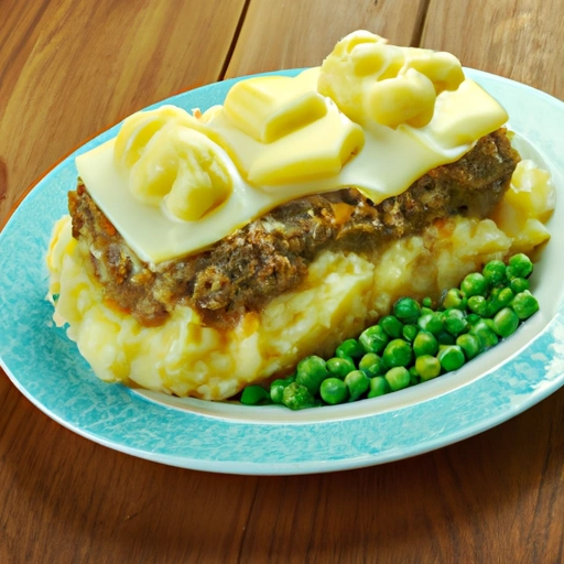 Cheddar-Potato-topped Meatloaf