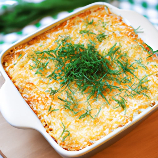 Cheese and rice casserole ada