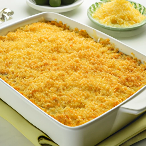 Cheese crumb topping