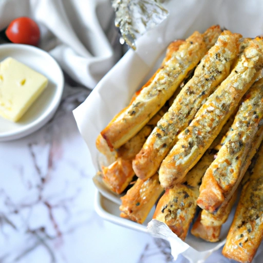 Cheese-filled Bread Sticks