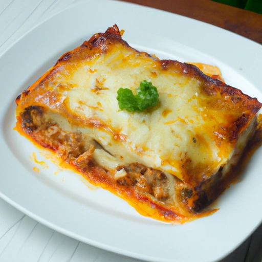 Lasagna z serem