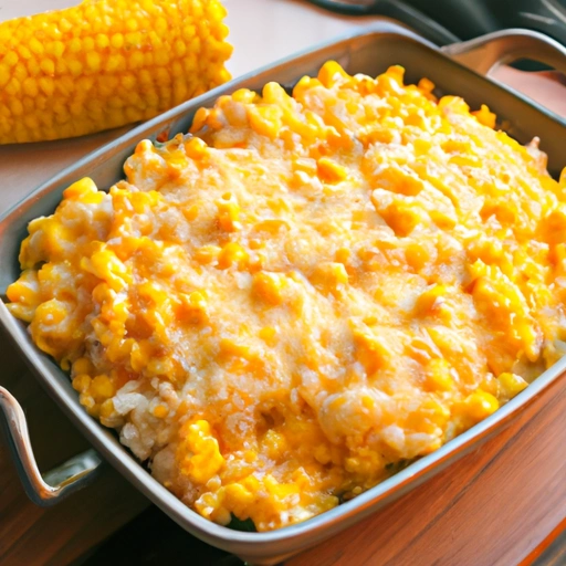 Cheezy Rice and Corn