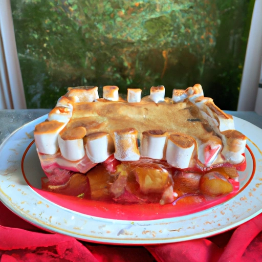 Chef Freddy's Apple-Rhubarb Cake
