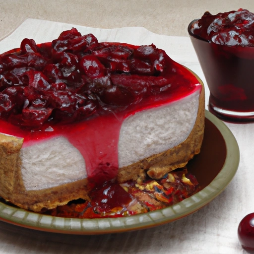 Cherry-Berry Low-fat Fake Cheesecake