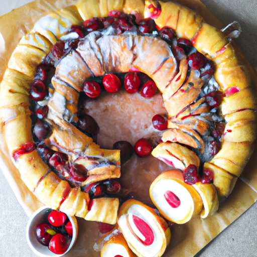 Cherry-filled Bread Ring