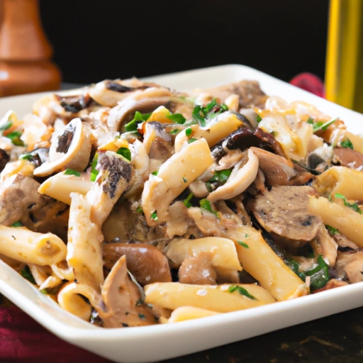 Chicken and Mushroom Pasta