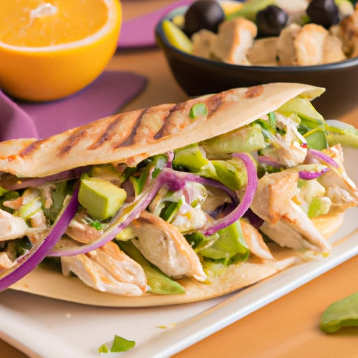 Chicken Breast Pita Sandwich