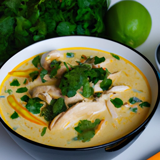 Chicken Coconut Curry Soup