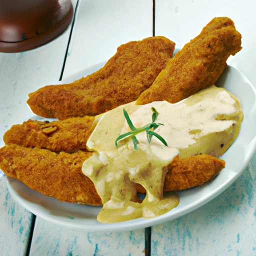 Chicken Fingers with Curry