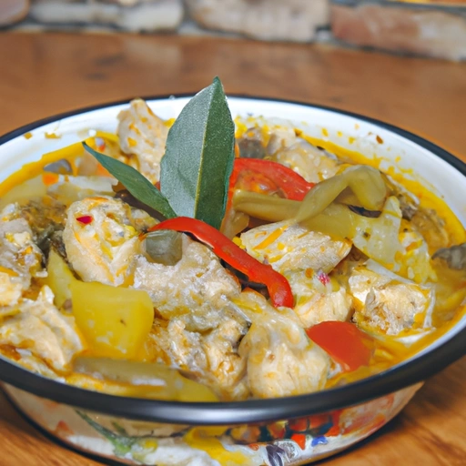 Chicken-White Pepper Stew