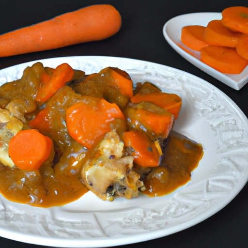 Chicken with Carrot Chutney