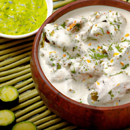 Chilled Chicken with Dill Sauce