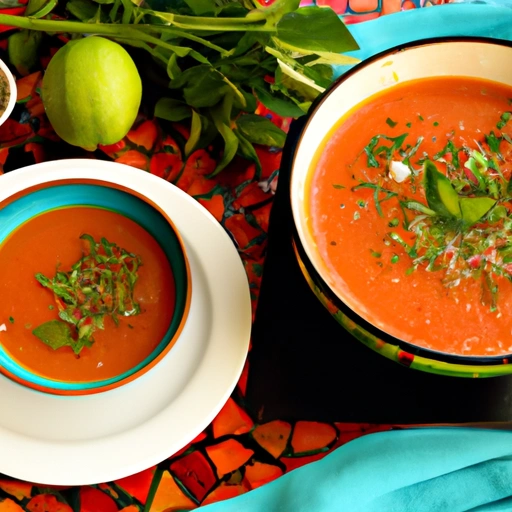 Chilled Moroccan Tomato Soup