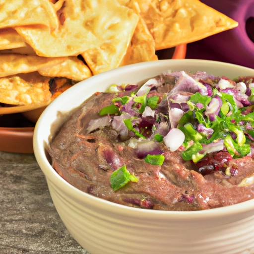 Chilled Red Bean Dip