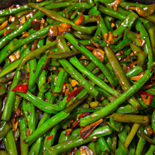 Chinese Peppered Green Beans