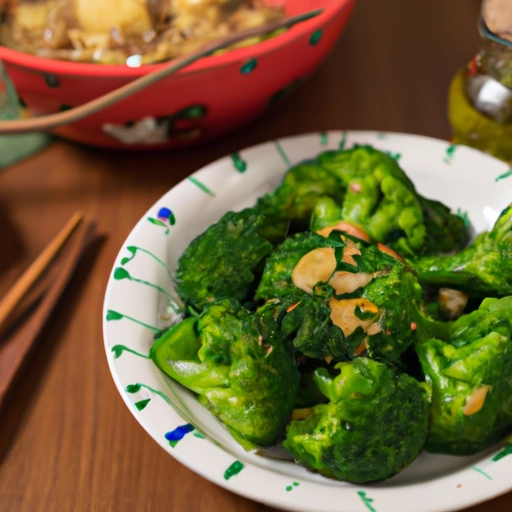 Chinese-style Broccoli I