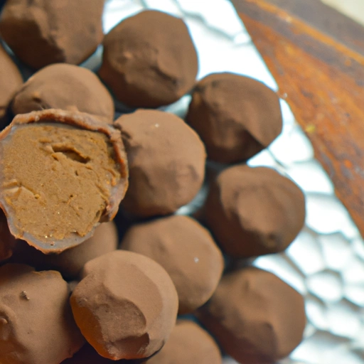 Chocolate and Peanut Butter Truffles