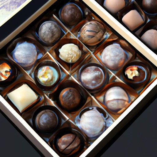 Chocolate Box filled with Truffles