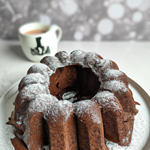 Ciasto czekoladowe w formie Bundt
