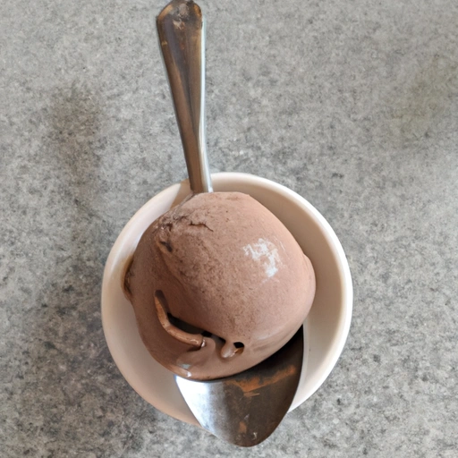 Chocolate buttermilk ice cream