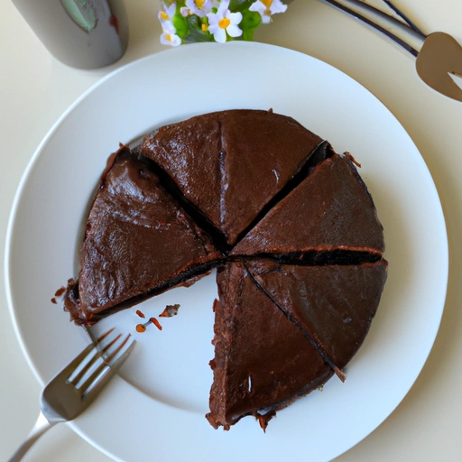 Ciasto czekoladowe z domowej mieszanki ciasta