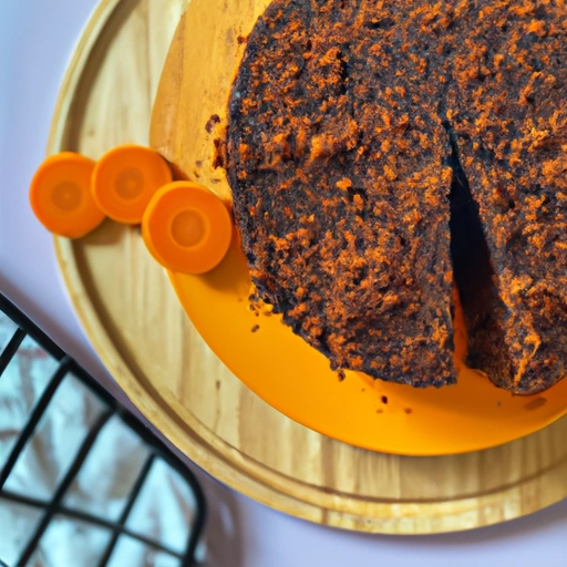 Ciasto marchewkowe z czekoladą