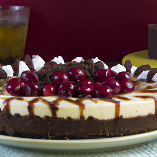 Chocolate Cherry Cheesecake