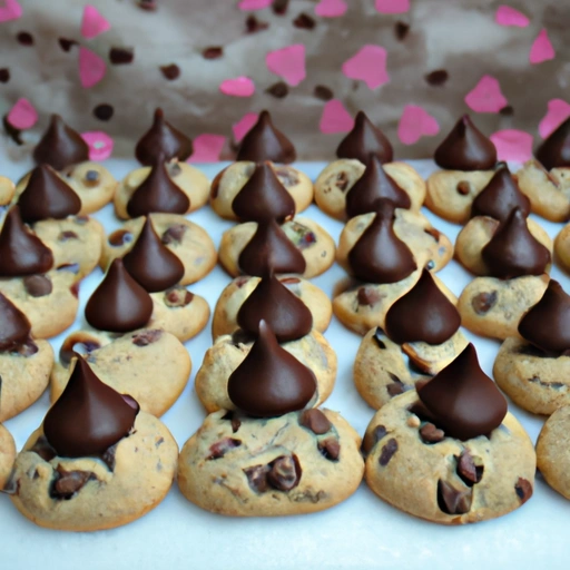 Chocolate Chip Kiss Cookies