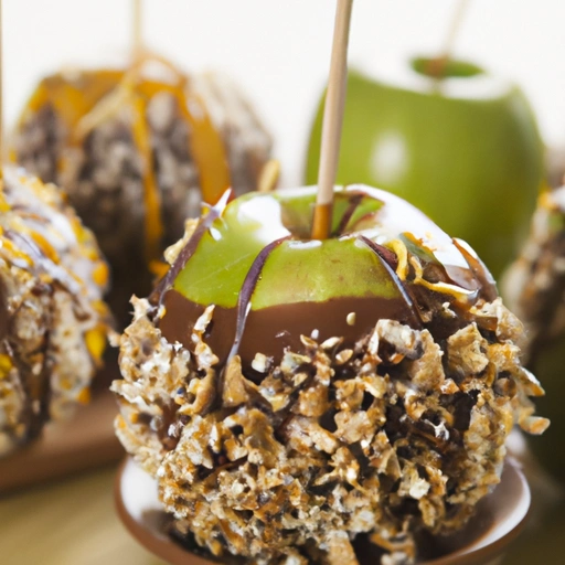 Chocolate-covered Caramel Apples
